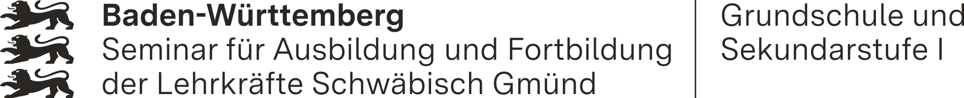 Seminar für Ausbildung und Fortbildung der Lehrkräfte Schwäbisch Gmünd (GS und SEK I)